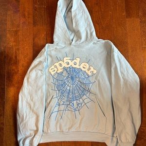 Sky Blue Spider Hoodie